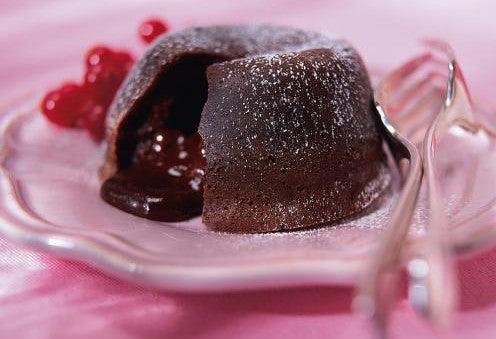 GÂTEAU AU CHOCOLAT AU COEUR FONDANT