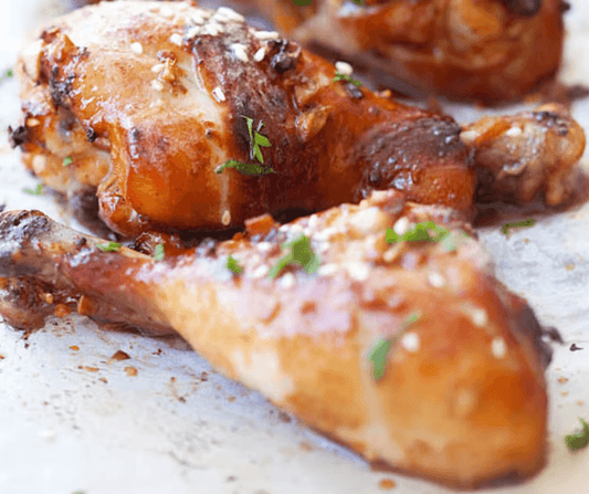 PILONS DE POULET AIL ET GINGEMBRE