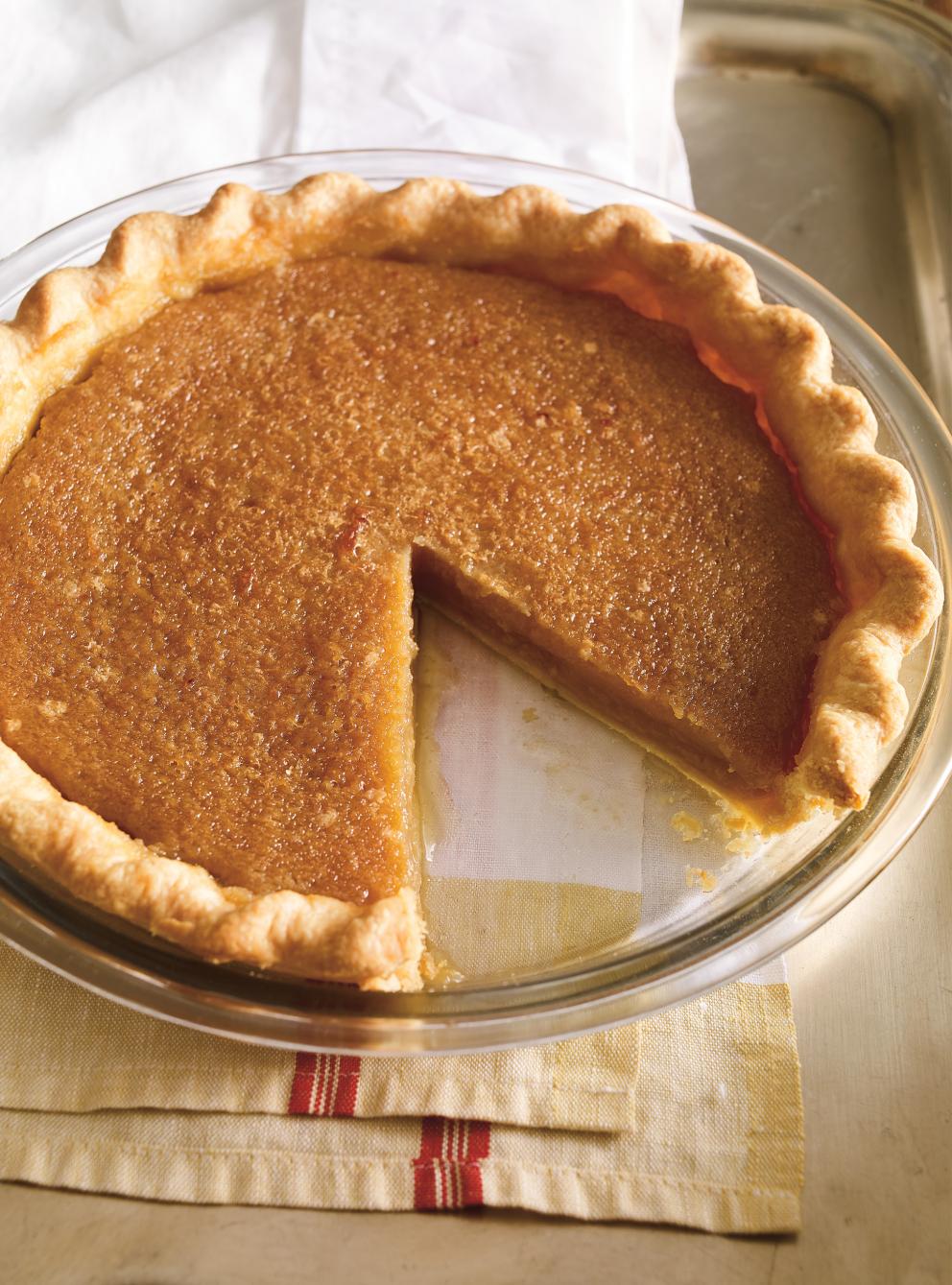 TARTE AU SIROP D'ÉRABLE
