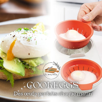 Cuiseur a oeuf micro onde| COOKEGGS repas plus sains