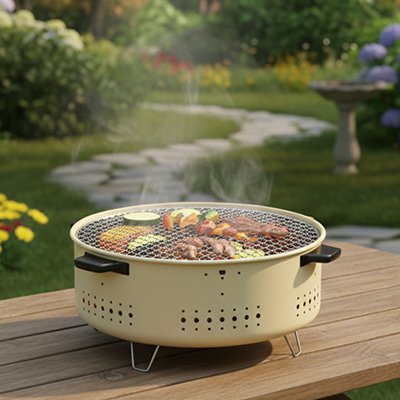 Barbecue-charbon-construction-simple 
