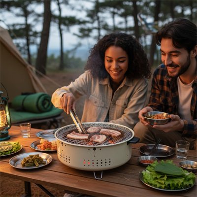 Barbecue-portable-compatible-charbon-de-bois 
