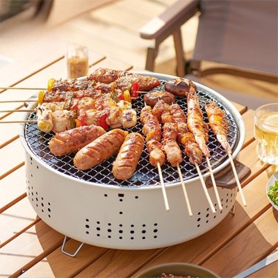 Barbecue-portable-cylindrique 