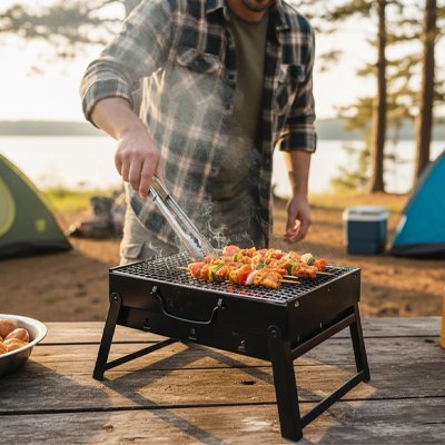 Barbecue-portable-design-léger 