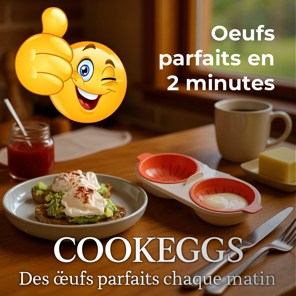 Cuiseur a oeuf micro onde| COOKEGGS repas plus sains
