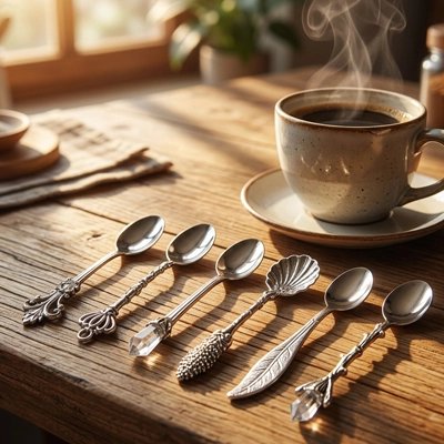 Cuillère à café elegante