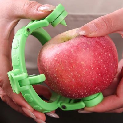 Éplucheur-à-pommes-sécurité-d-utilisation