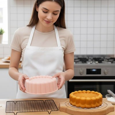 Moule-à-gâteau-silicone-demoulage-rapide