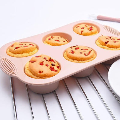 Moule-à-muffin-rose