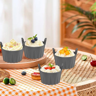 Moules-à-muffin-en-silicone-noir-mat