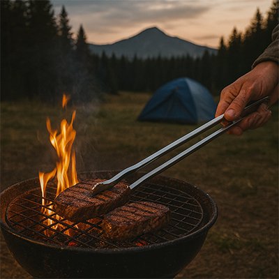 Pince-barbecue-contrôle-précis