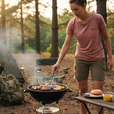 Pince-pour-barbecue-légère