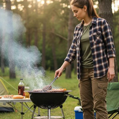 Pince-pour-barbecue-matériaux-resistant