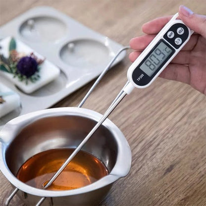 Thermomètre-à-cuisson-ergonomique