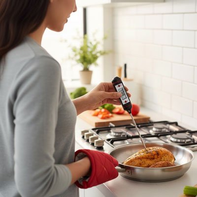 Thermomètre-de-cuisson-lecture-instantanné